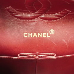 Chanel Shoulder Bag Matelasse Lambskin Black Women's