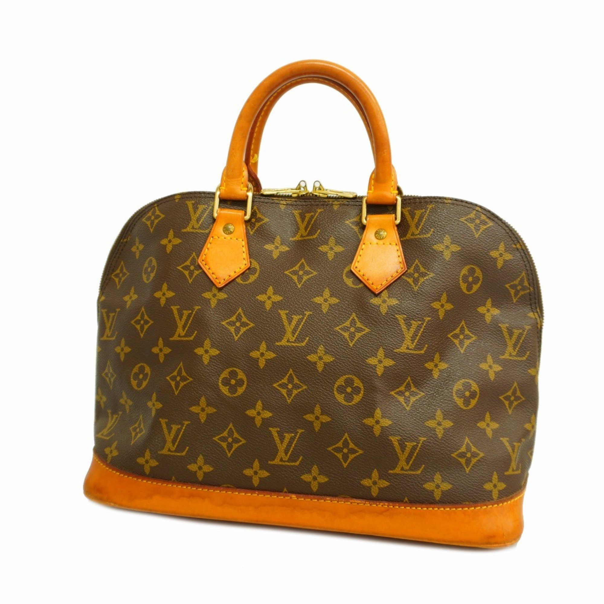 Louis Vuitton handbag Monogram Alma M51130 Brown ladies