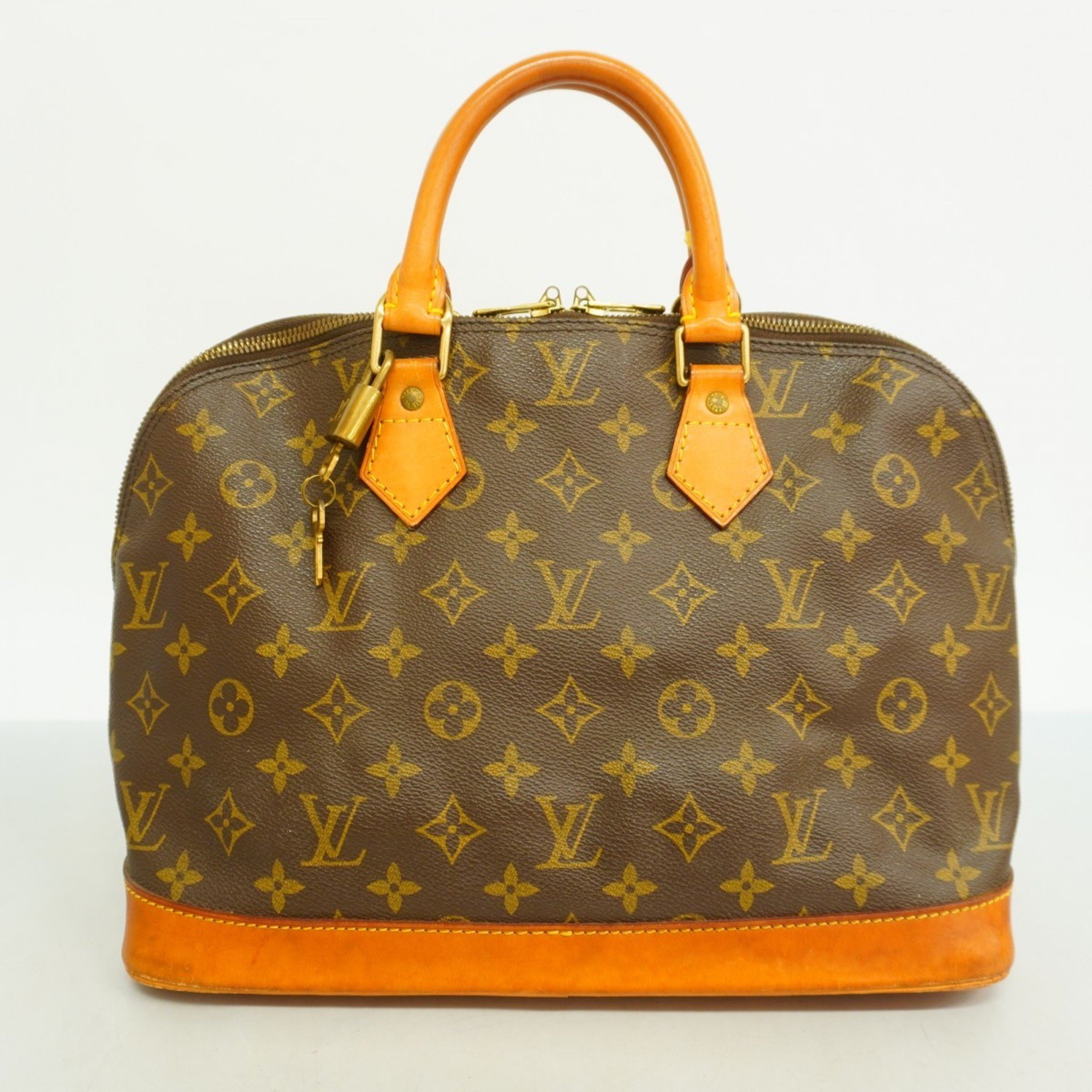 Louis Vuitton handbag Monogram Alma M51130 Brown ladies