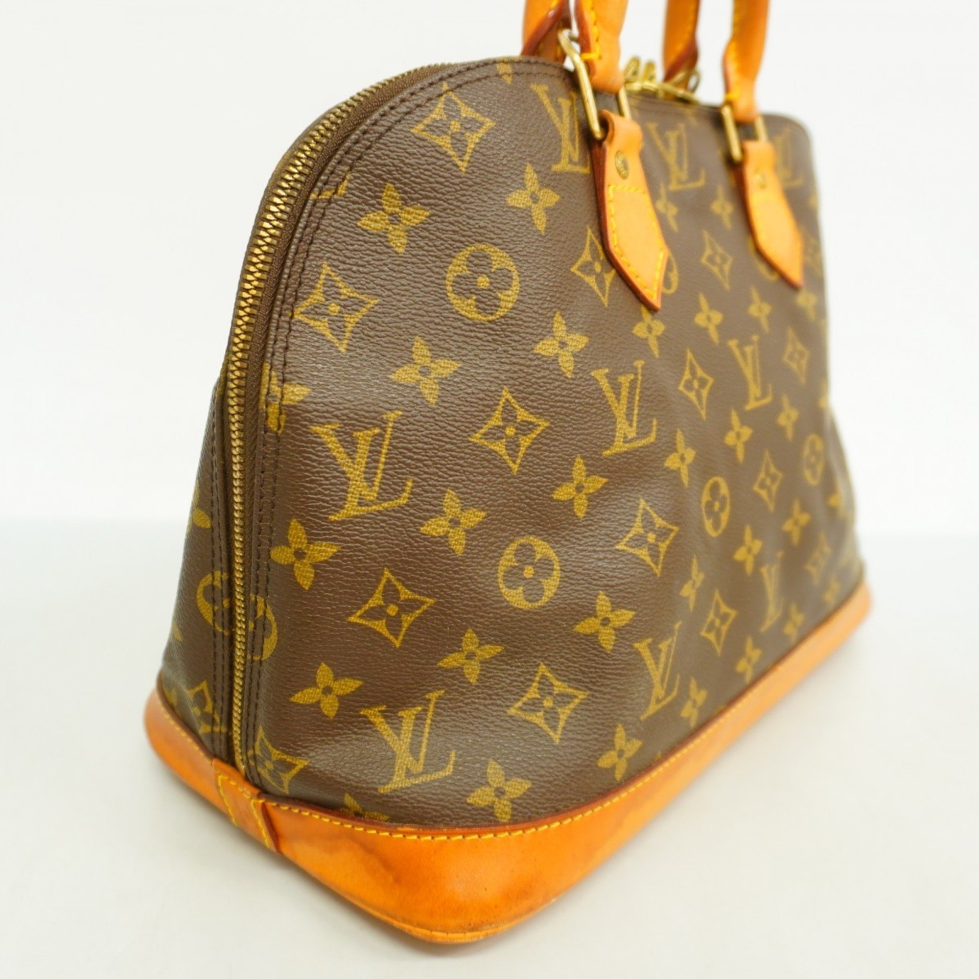 Louis Vuitton handbag Monogram Alma M51130 Brown ladies