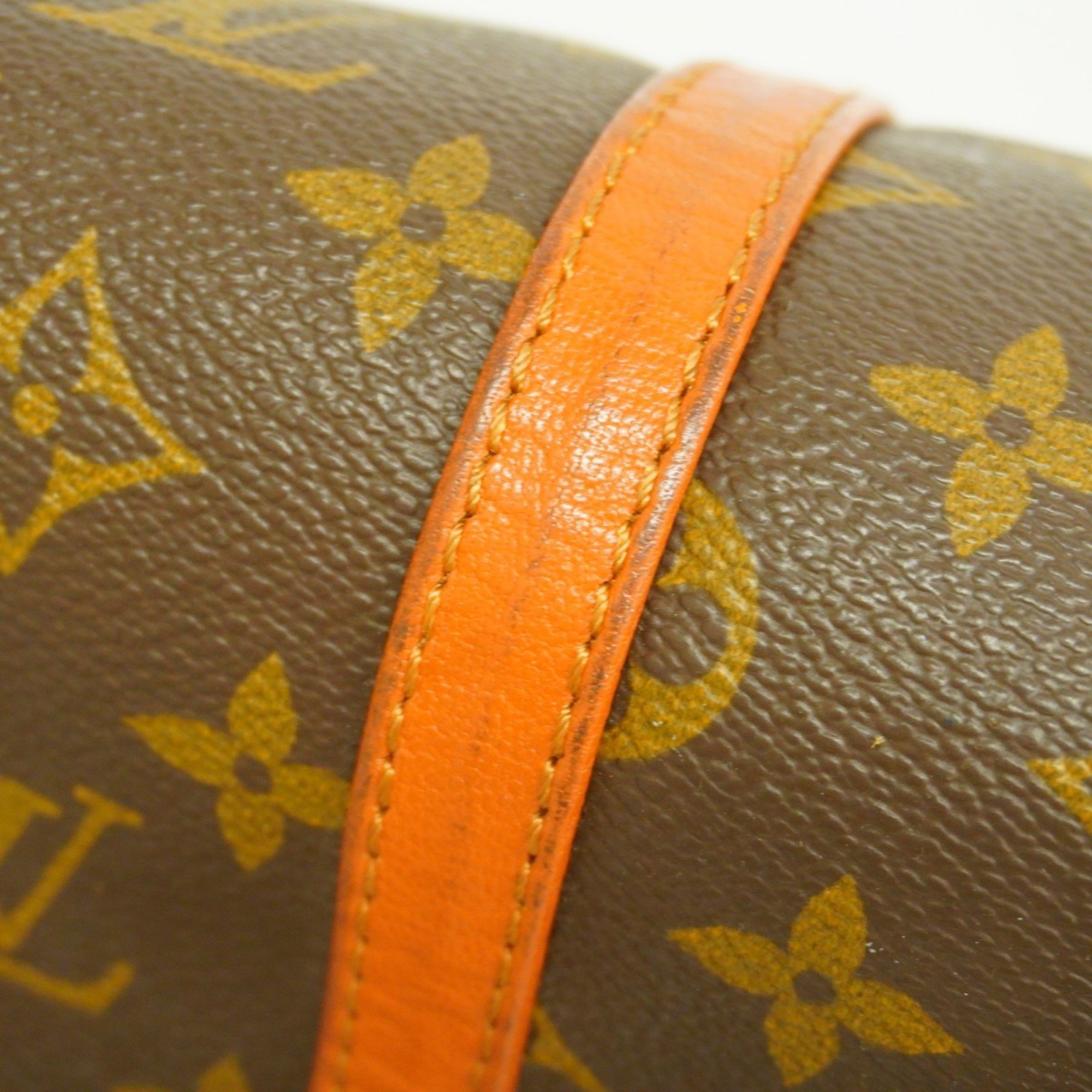 Louis Vuitton handbag Monogram Papillon 30 M51385 Brown ladies