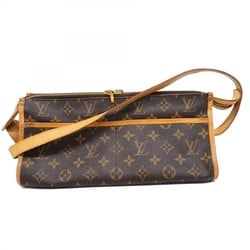 Louis Vuitton Shoulder Bag Monogram Popincouron M40008 Brown Ladies