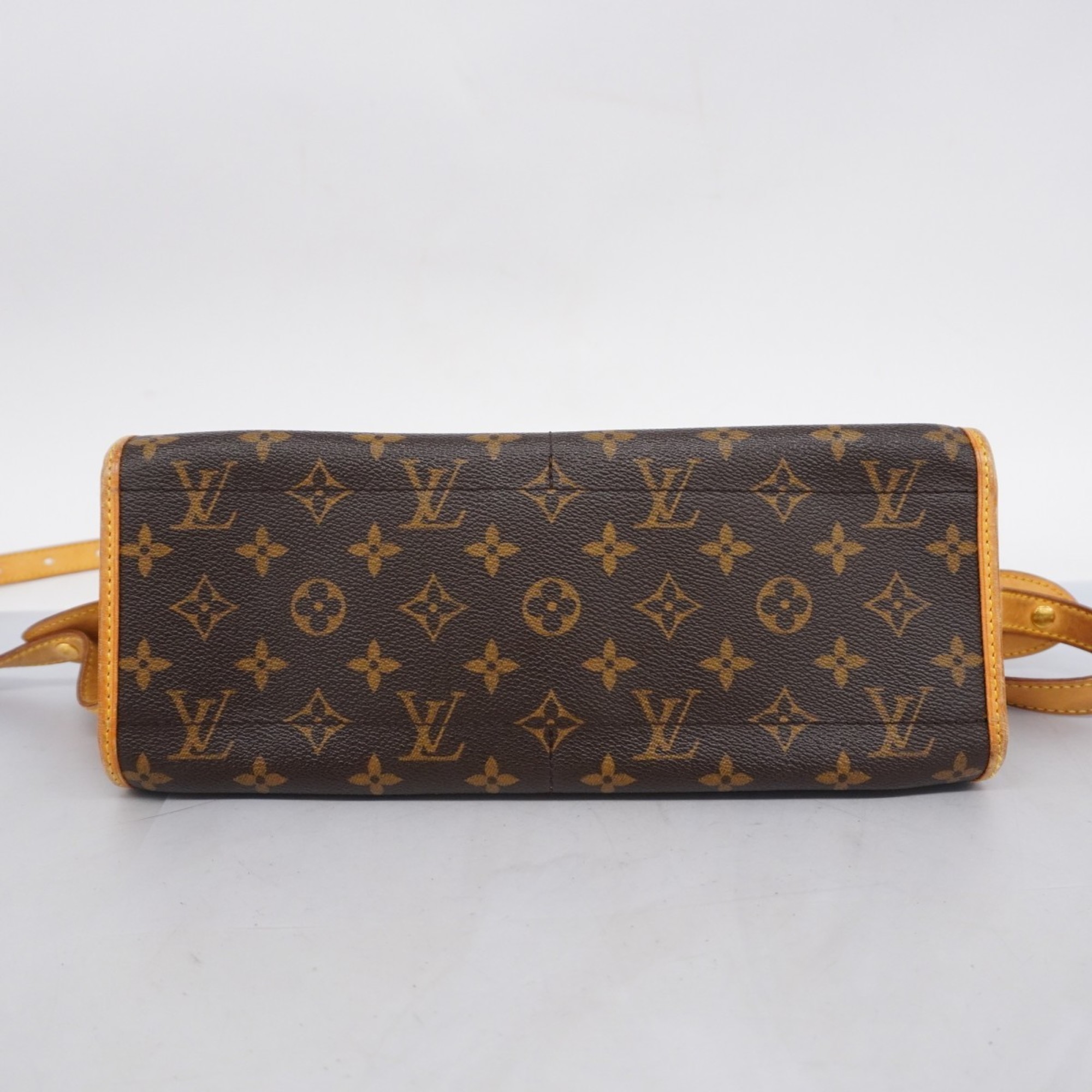 Louis Vuitton Shoulder Bag Monogram Popincouron M40008 Brown Ladies