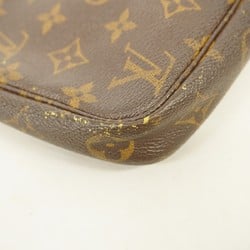 Louis Vuitton Pouch Monogram Pochette Accessoires M51980 Brown Women's