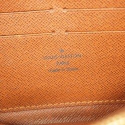 Louis Vuitton Long Wallet Monogram Zippy M60017 Brown Men's Women's