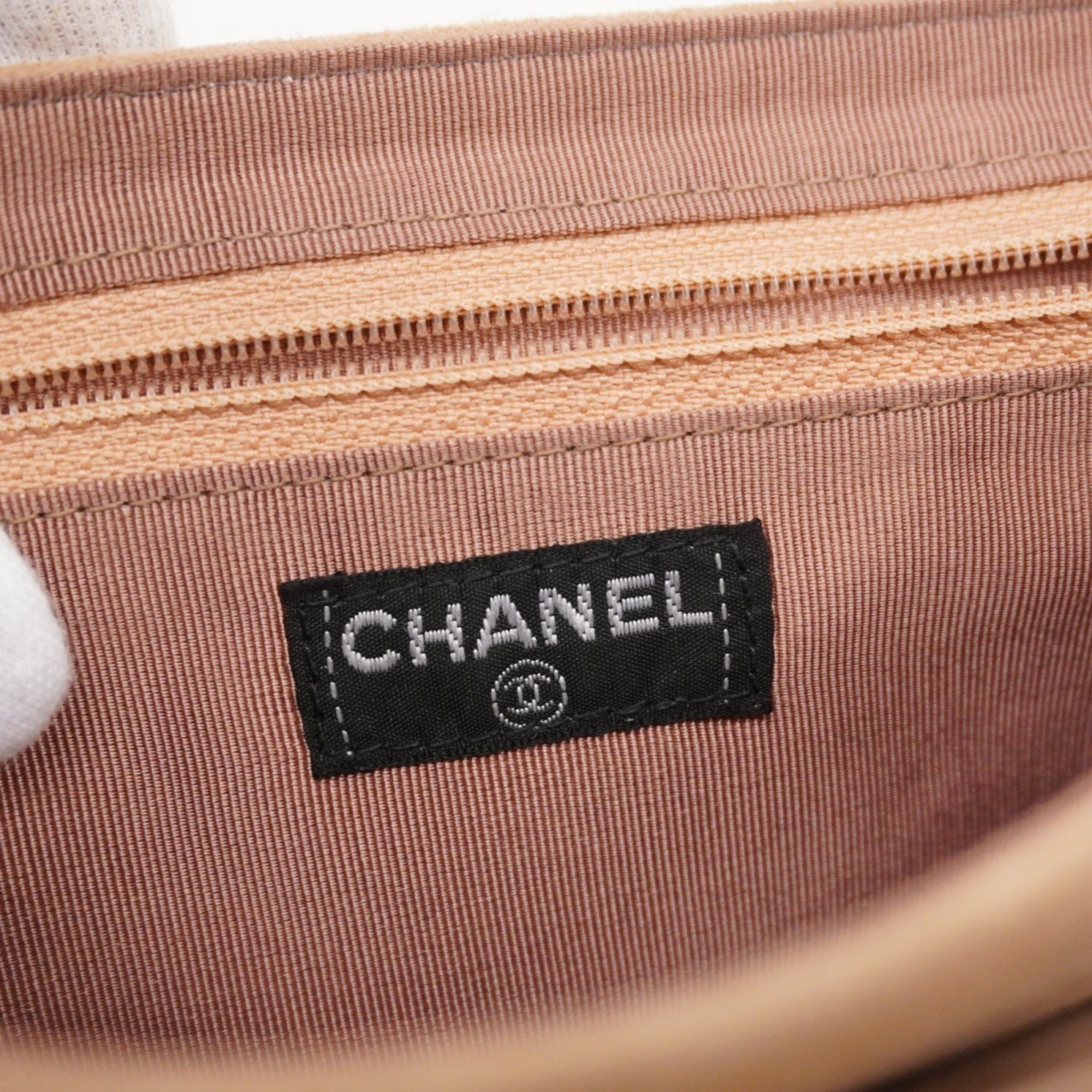 Chanel Shoulder Bag 2.55 Chocolate Bar Suede Brown Women's