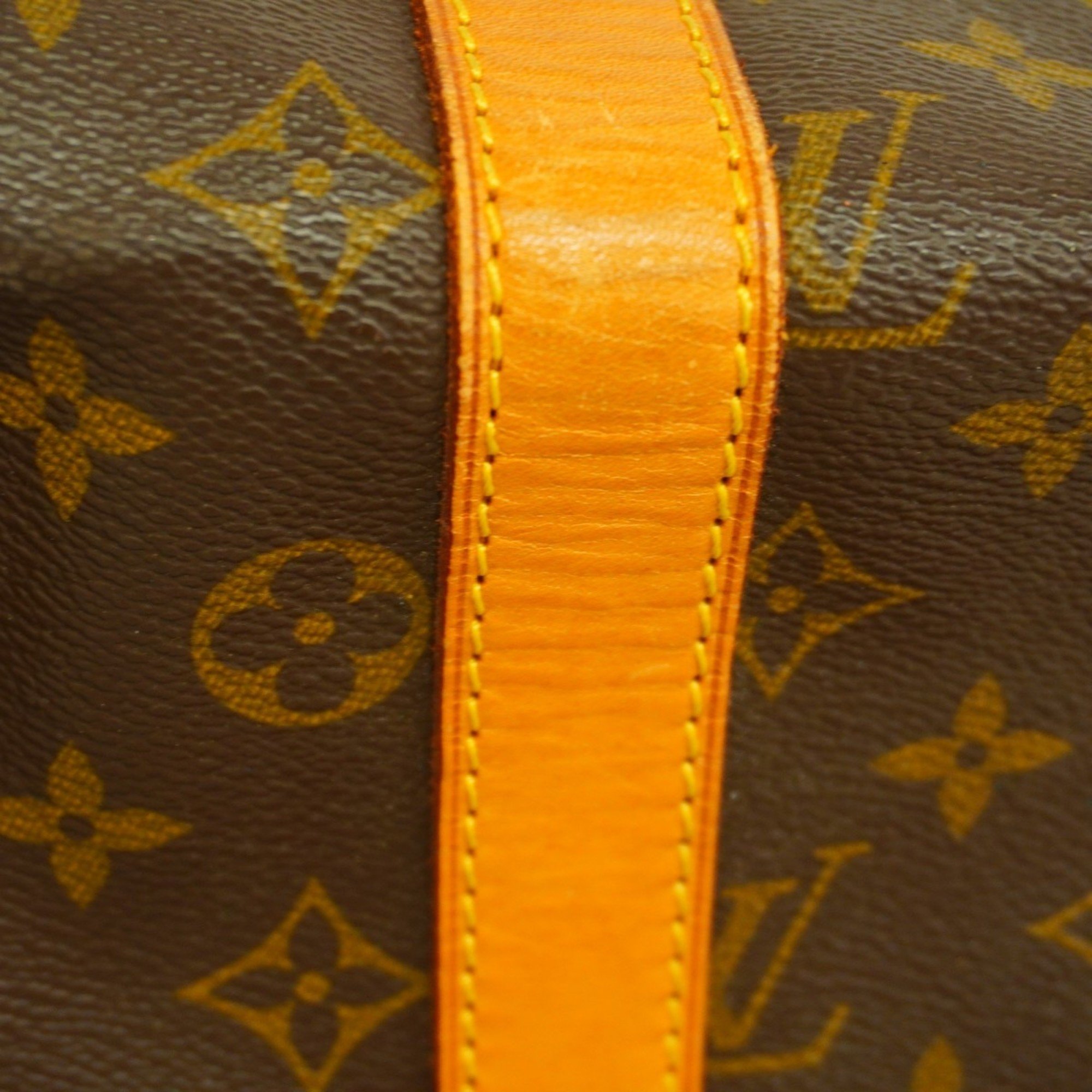 Louis Vuitton Boston Bag Monogram Keepall 45 M41428 Brown Men's Women's