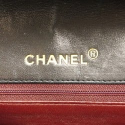 Chanel Shoulder Bag Diana Lambskin Black Women's