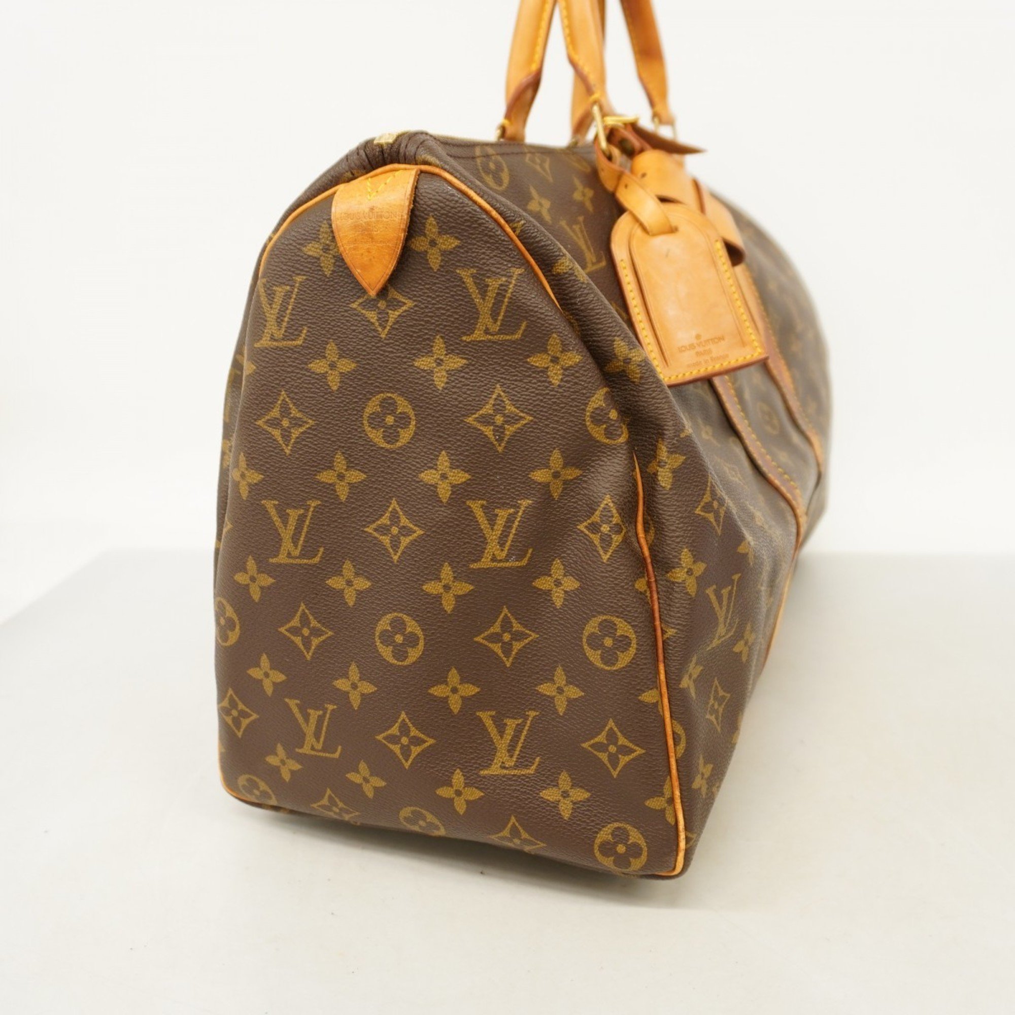 Louis Vuitton Boston Bag Monogram Keepall 45 M41428 Brown Men's Women's