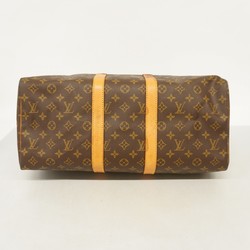 Louis Vuitton Boston Bag Monogram Keepall 45 M41428 Brown Men's Women's