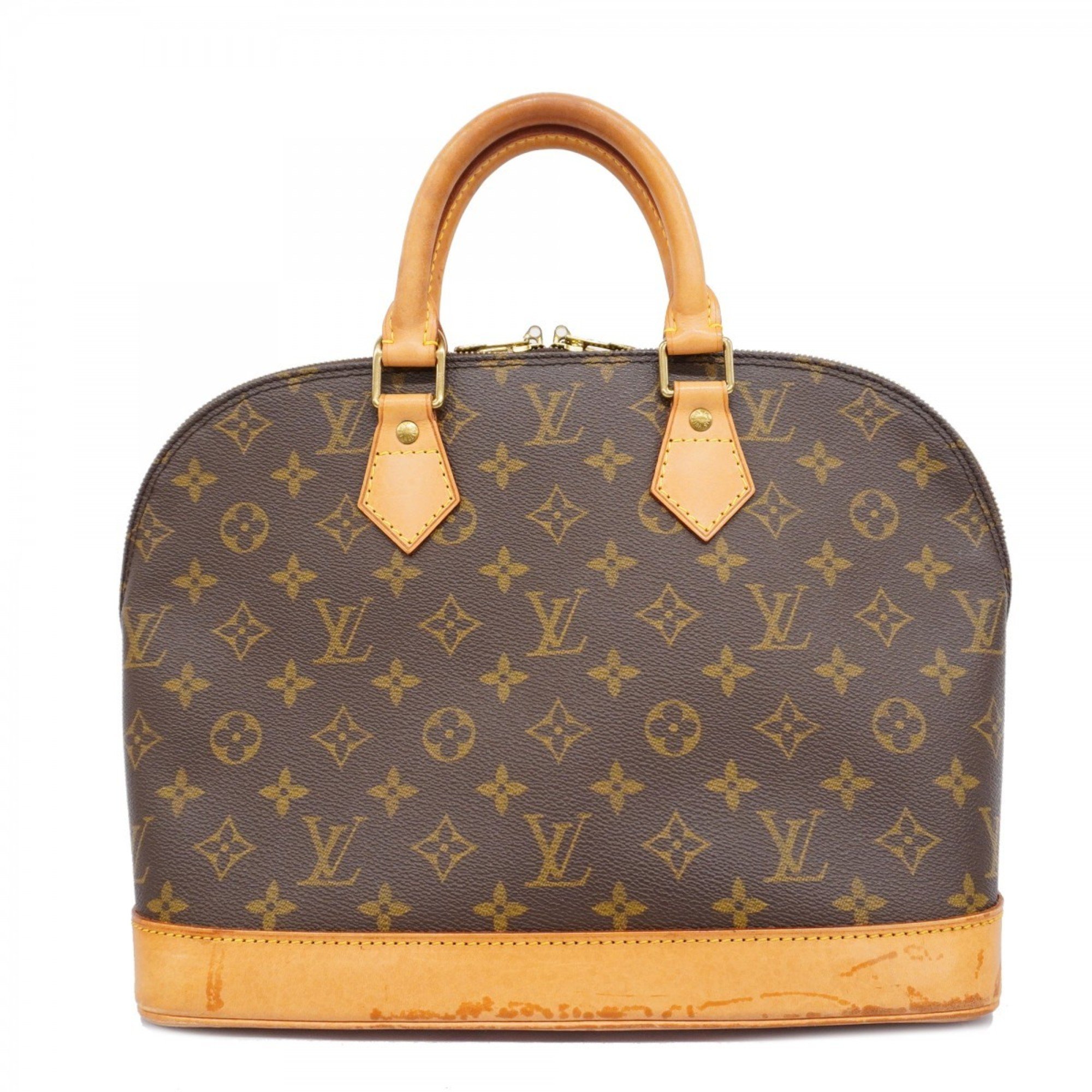 Louis Vuitton handbag Monogram Alma M51130 Brown ladies