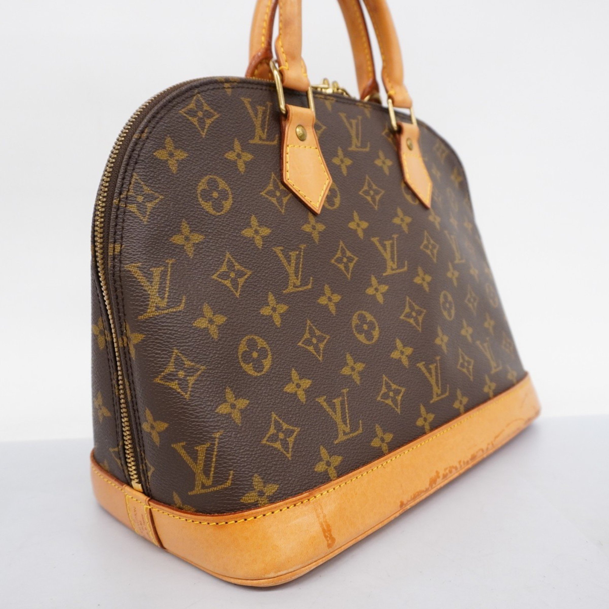 Louis Vuitton handbag Monogram Alma M51130 Brown ladies