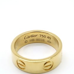 Cartier Love Ring Wedding K18YG Yellow Gold #49 Day Size Approx. 9 B4084649