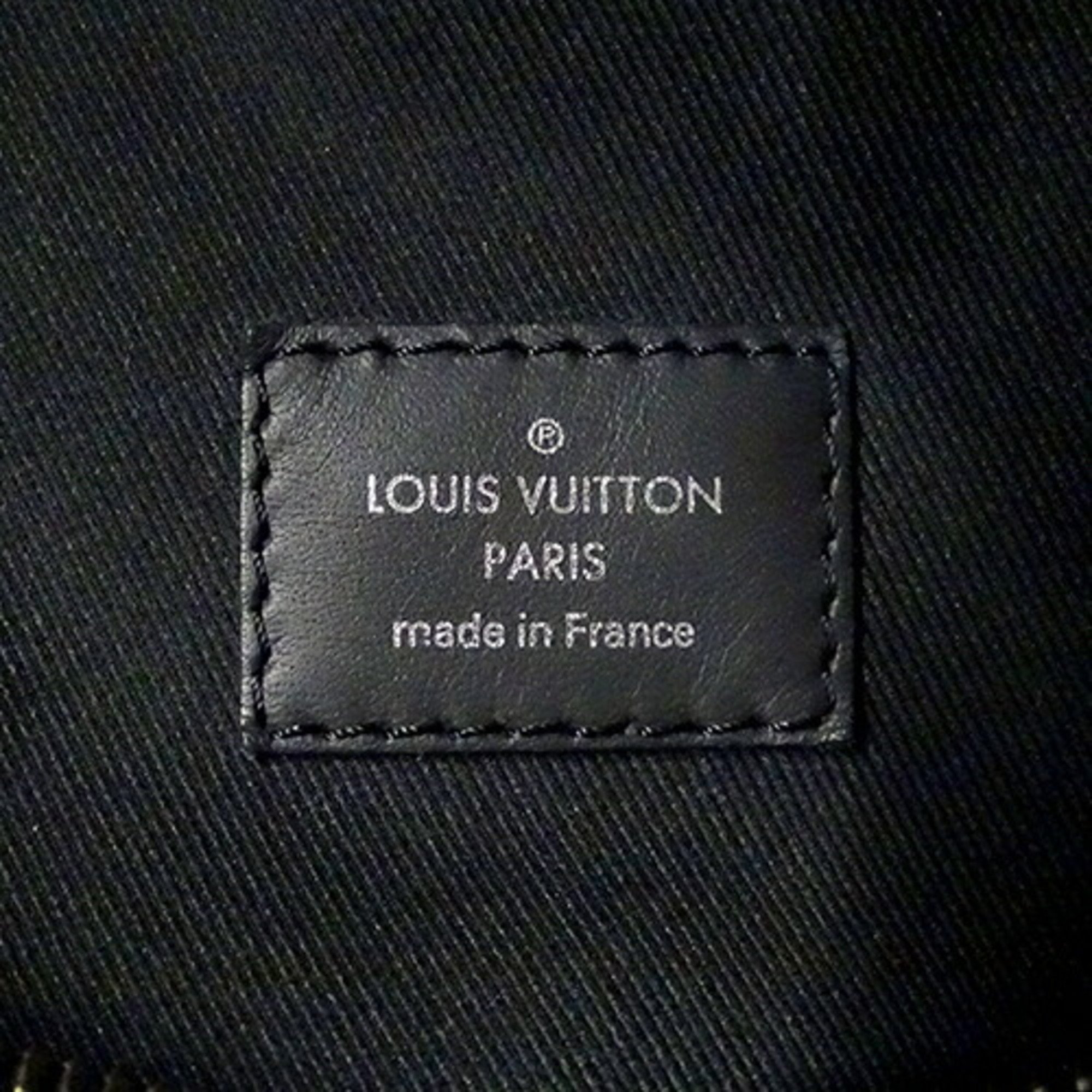 Louis Vuitton LOUIS VUITTON Bag Monogram Eclipse Men's Backpack M43186 Black