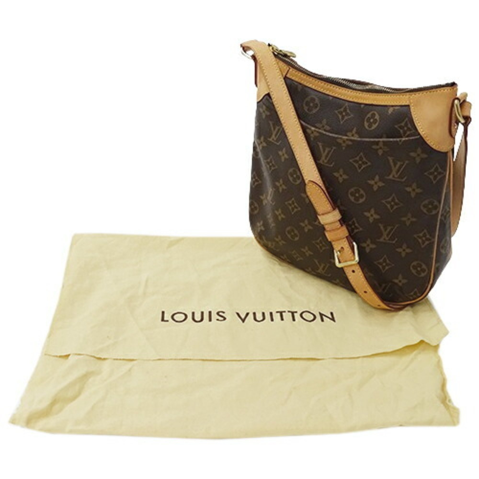 Louis Vuitton LOUIS VUITTON Bag Monogram Women's Shoulder Odeon PM M56390 Brown