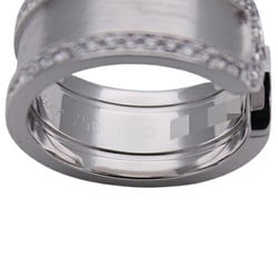 Cartier ring for women, 750WG, diamond, C2, white gold, #49, size 9, polished