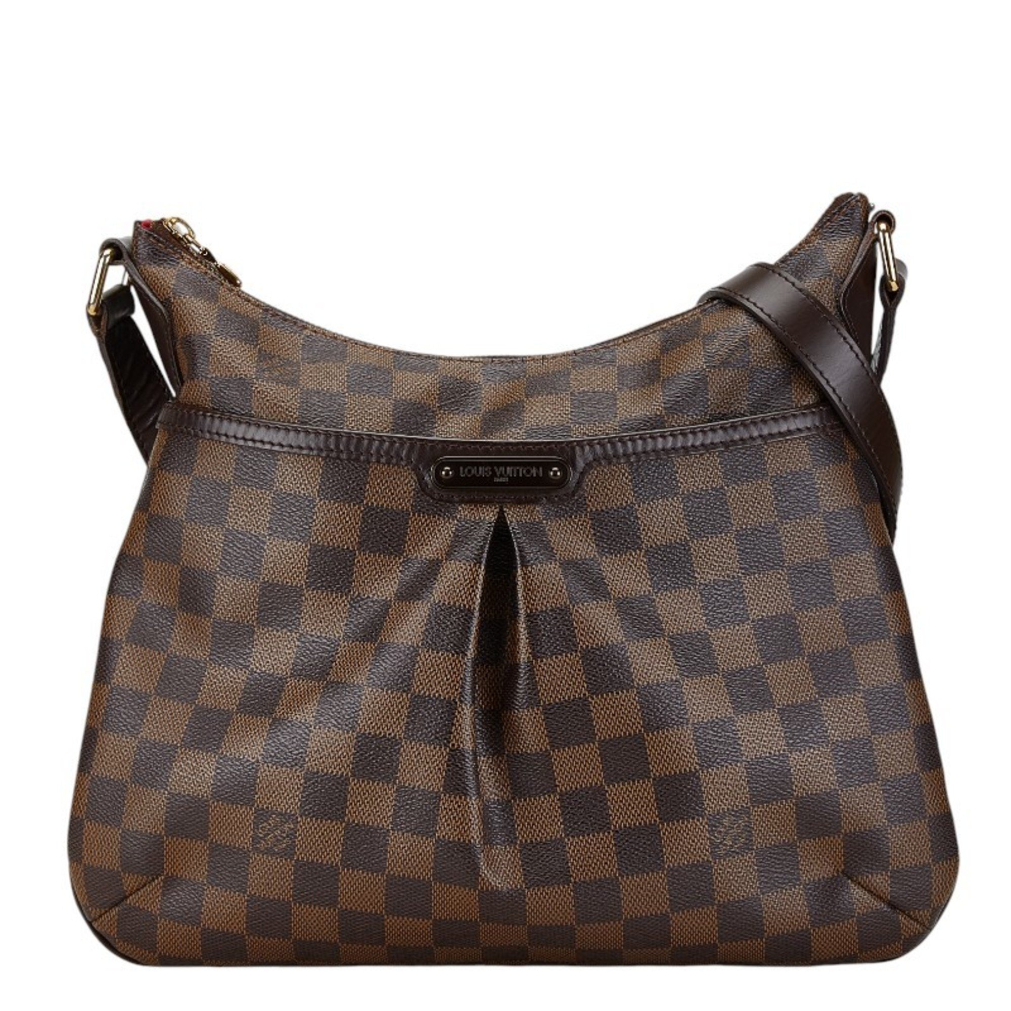 Louis Vuitton Damier Bloomsbury PM Shoulder Bag N42251 Brown PVC Leather Women's LOUIS VUITTON