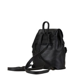 Saint Laurent Backpack Black Leather Women's SAINT LAURENT