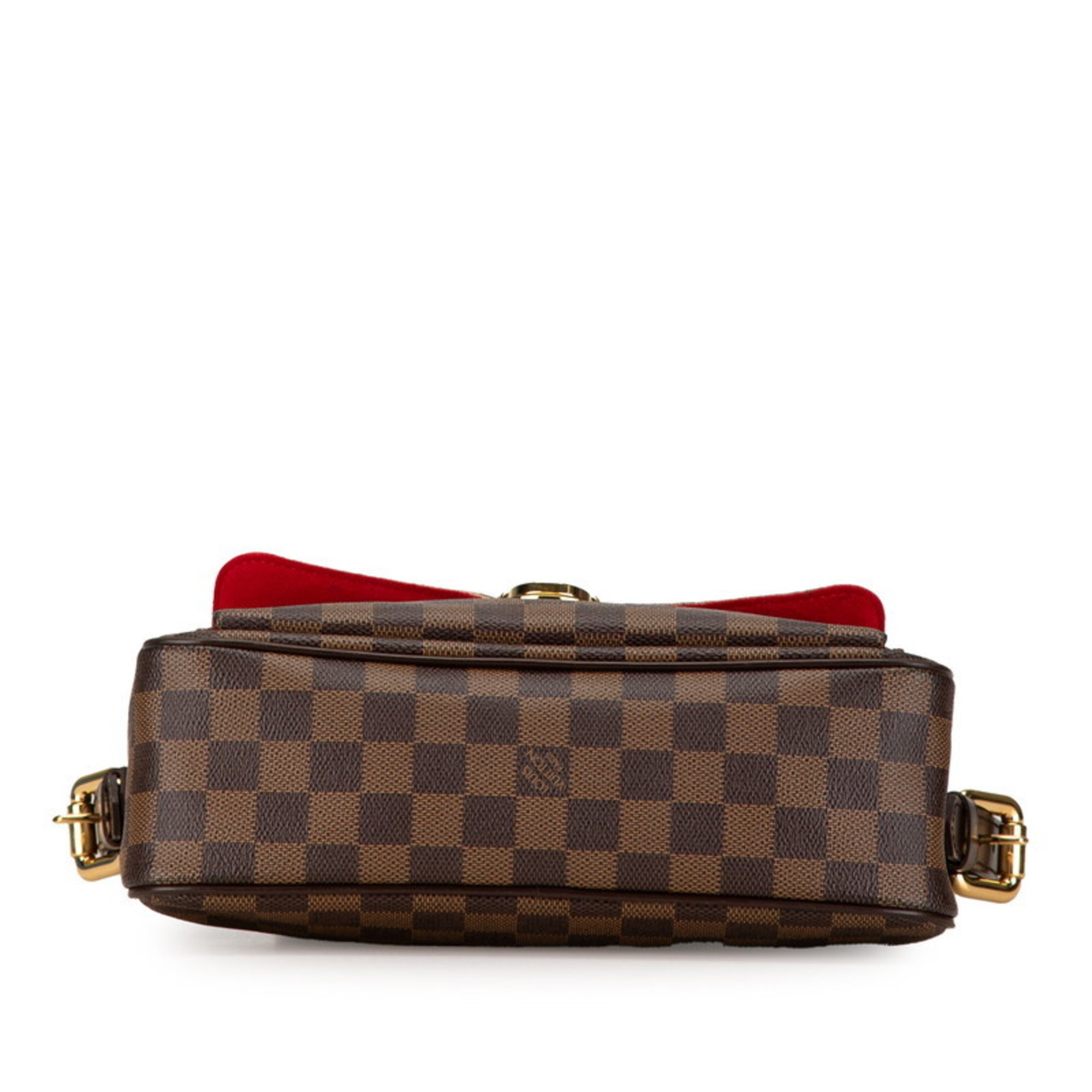 Louis Vuitton Damier Ravello GM Shoulder Bag N60006 Brown PVC Leather Women's LOUIS VUITTON