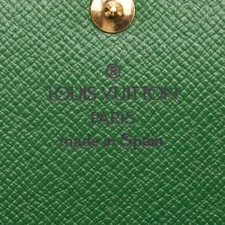 Louis Vuitton Epi Pochette Portemonnay Credit Long Wallet M63574 Green Leather Women's LOUIS VUITTON