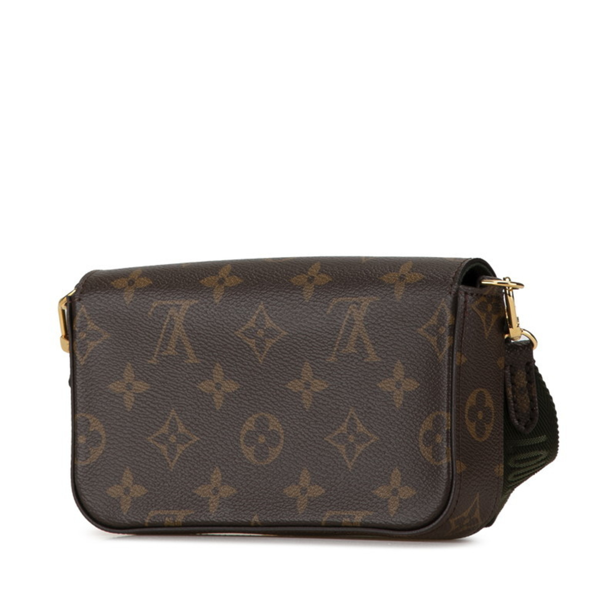 Louis Vuitton Monogram Multi Pochette Felicie Shoulder Bag M80091 Brown PVC Leather Women's LOUIS VUITTON