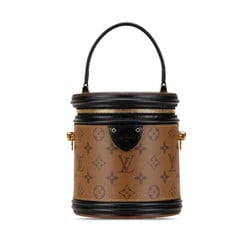 Louis Vuitton Monogram Reverse Cannes Vanity Bag Handbag M43986 Brown PVC Leather Women's LOUIS VUITTON