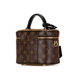 Louis Vuitton Monogram Reverse Vanity NV PM Bag Shoulder M45165 Brown PVC Leather Women's LOUIS VUITTON