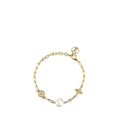 Louis Vuitton Bracelet Forever Young M69584 Gold Plated Women's LOUIS VUITTON