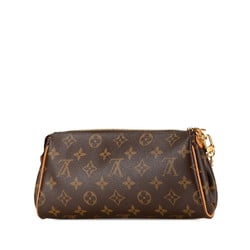 Louis Vuitton Monogram Eva Handbag Chain Shoulder Bag M95567 Brown PVC Leather Women's LOUIS VUITTON