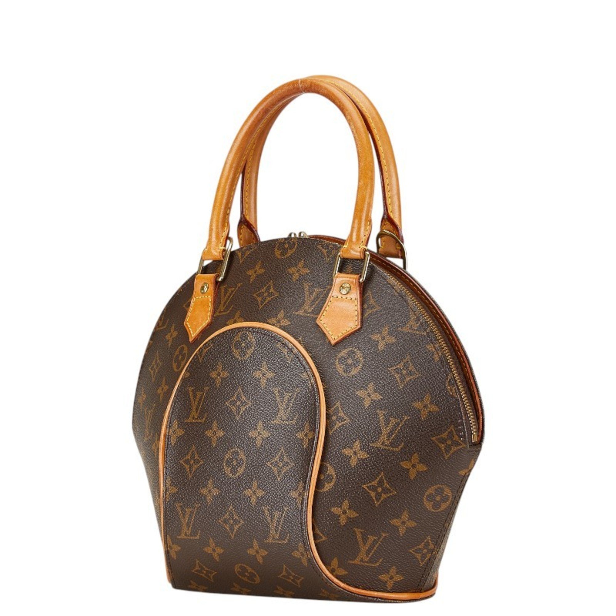 Louis Vuitton Monogram Ellipse PM Handbag Shoulder Bag M51127 Brown PVC Leather Women's LOUIS VUITTON