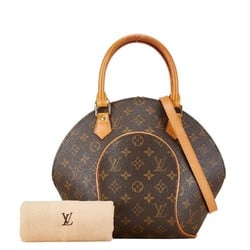 Louis Vuitton Monogram Ellipse PM Handbag Shoulder Bag M51127 Brown PVC Leather Women's LOUIS VUITTON