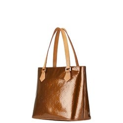 Louis Vuitton Monogram Vernis Houston Tote Bag M91122 Bronze Patent Leather Women's LOUIS VUITTON