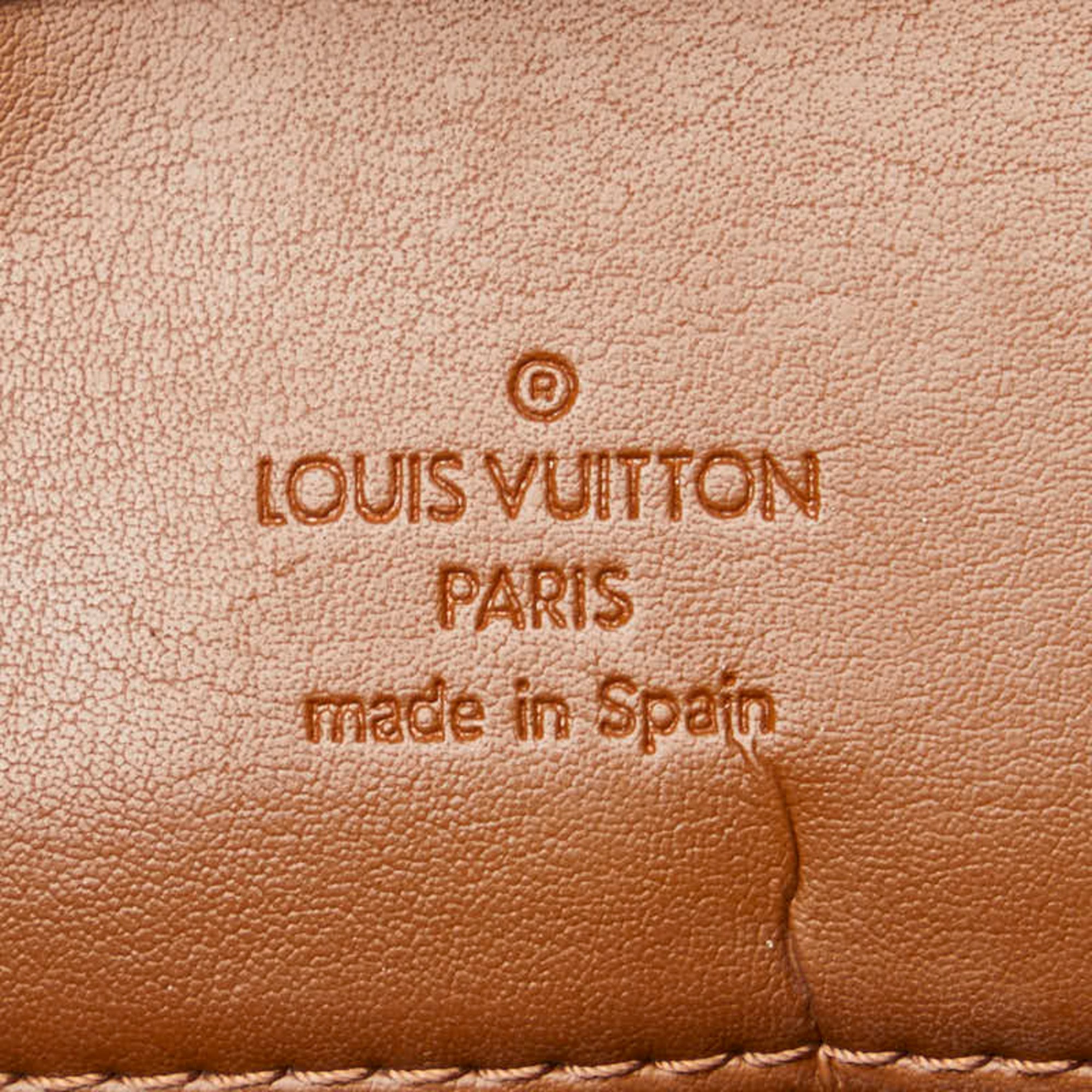 Louis Vuitton Monogram Vernis Houston Tote Bag M91122 Bronze Patent Leather Women's LOUIS VUITTON