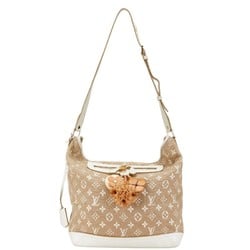 Louis Vuitton Monogram Sabia Buzas PM Shoulder Bag M93499 Blanc White Cotton Leather Women's LOUIS VUITTON