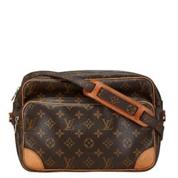 Louis Vuitton Monogram Nile Shoulder Bag M45244 Brown PVC Leather Women's LOUIS VUITTON