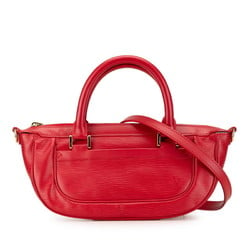 Louis Vuitton Epi Danura PM Handbag Shoulder Bag M5891E Castilian Red Leather Women's LOUIS VUITTON