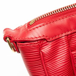 Louis Vuitton Epi Danura PM Handbag Shoulder Bag M5891E Castilian Red Leather Women's LOUIS VUITTON