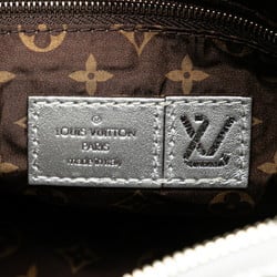 Louis Vuitton Monogram Pillow Speedy Bandouliere 25 Handbag Shoulder Bag M20973 Silver Brown Nylon Leather Women's LOUIS VUITTON