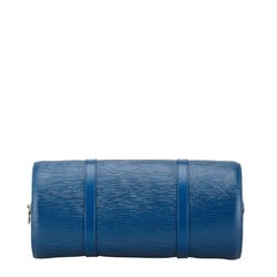 Louis Vuitton Epi Soufflot Handbag M52225 Toledo Blue Leather Women's LOUIS VUITTON