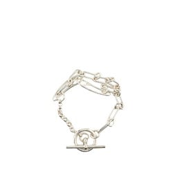 Hermes Chaine d'Ancre Punk Bracelet Size: SH SV925 Silver Women's HERMES