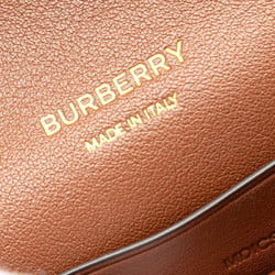 Burberry TB Riccardo Tisci Shoulder Bag Beige Brown Canvas Leather Women's BURBERRY