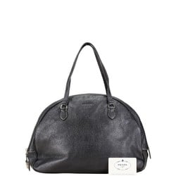 Prada Handbag Boston Bag BN1011 Black Leather Women's PRADA