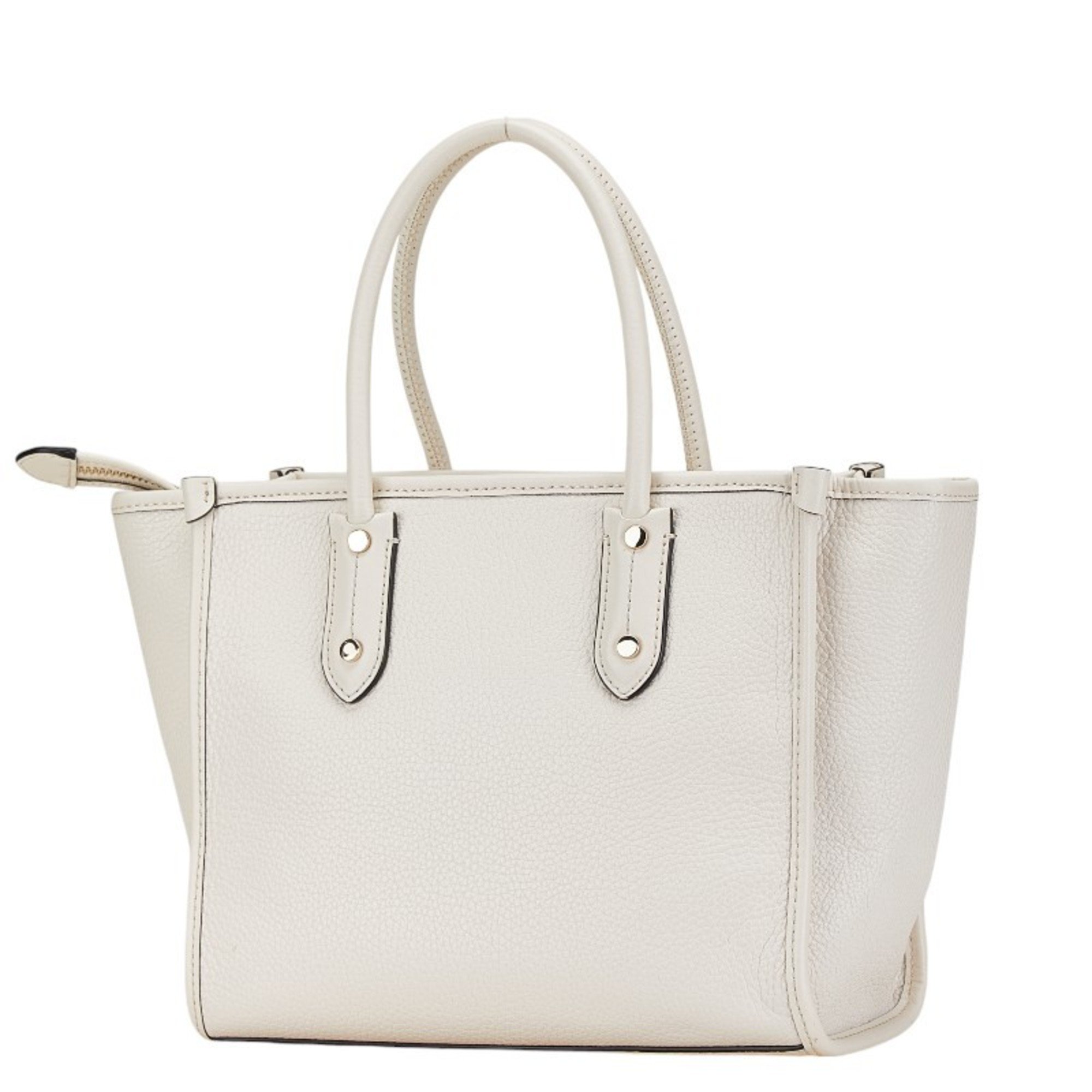 Kate Spade Ella Small Handbag Shoulder Bag White Leather Women's