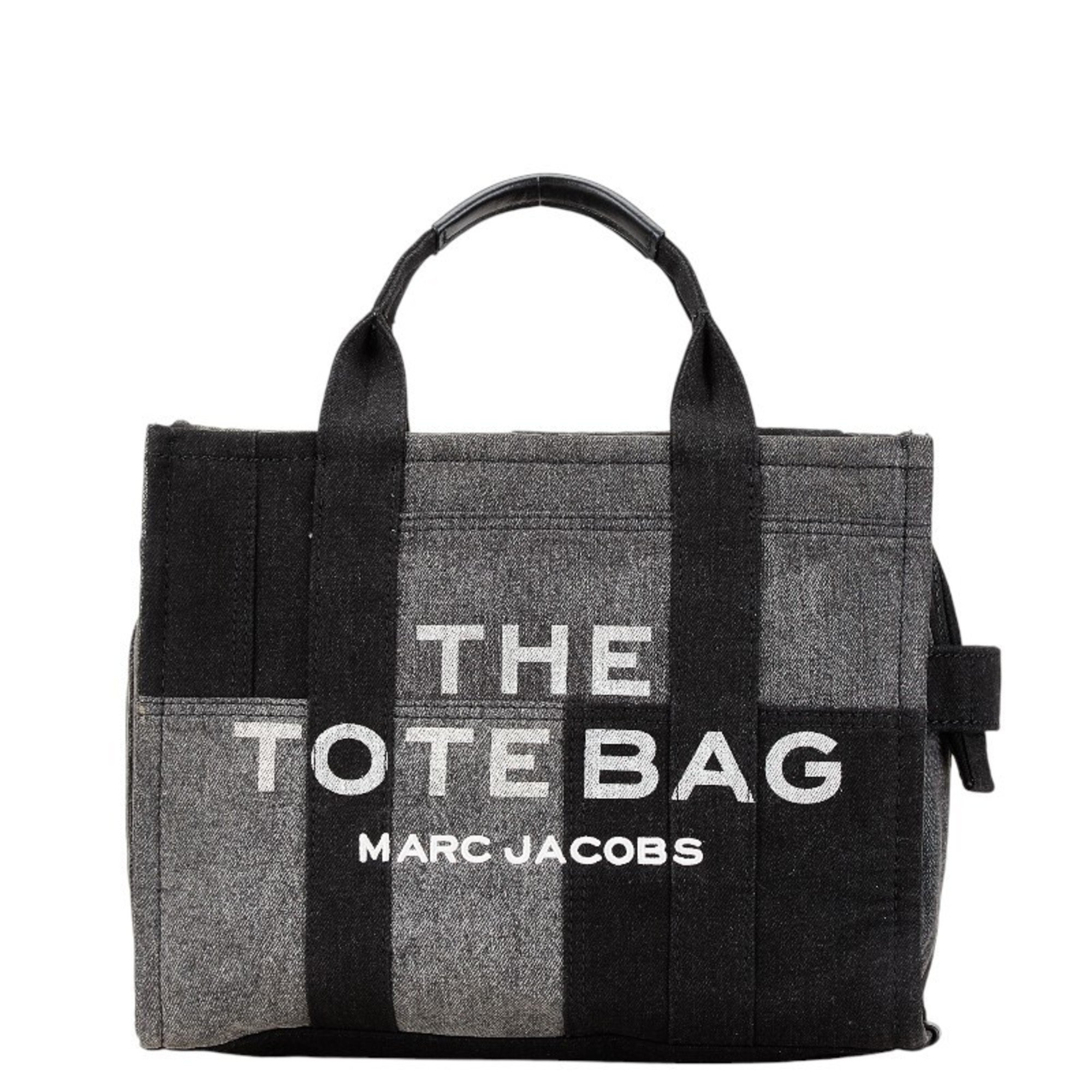 MARC JACOBS The Tote Bag Handbag H017M06FA21 Black Cotton Women's