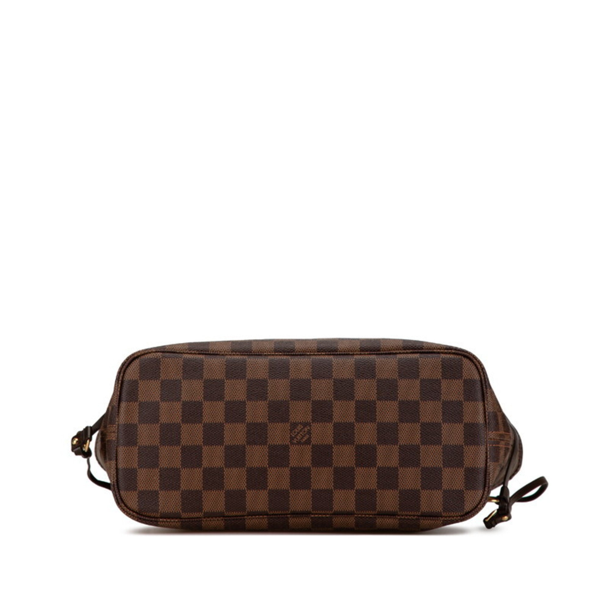 Louis Vuitton Damier Neverfull PM Handbag Tote Bag N51109 Brown PVC Leather Women's LOUIS VUITTON