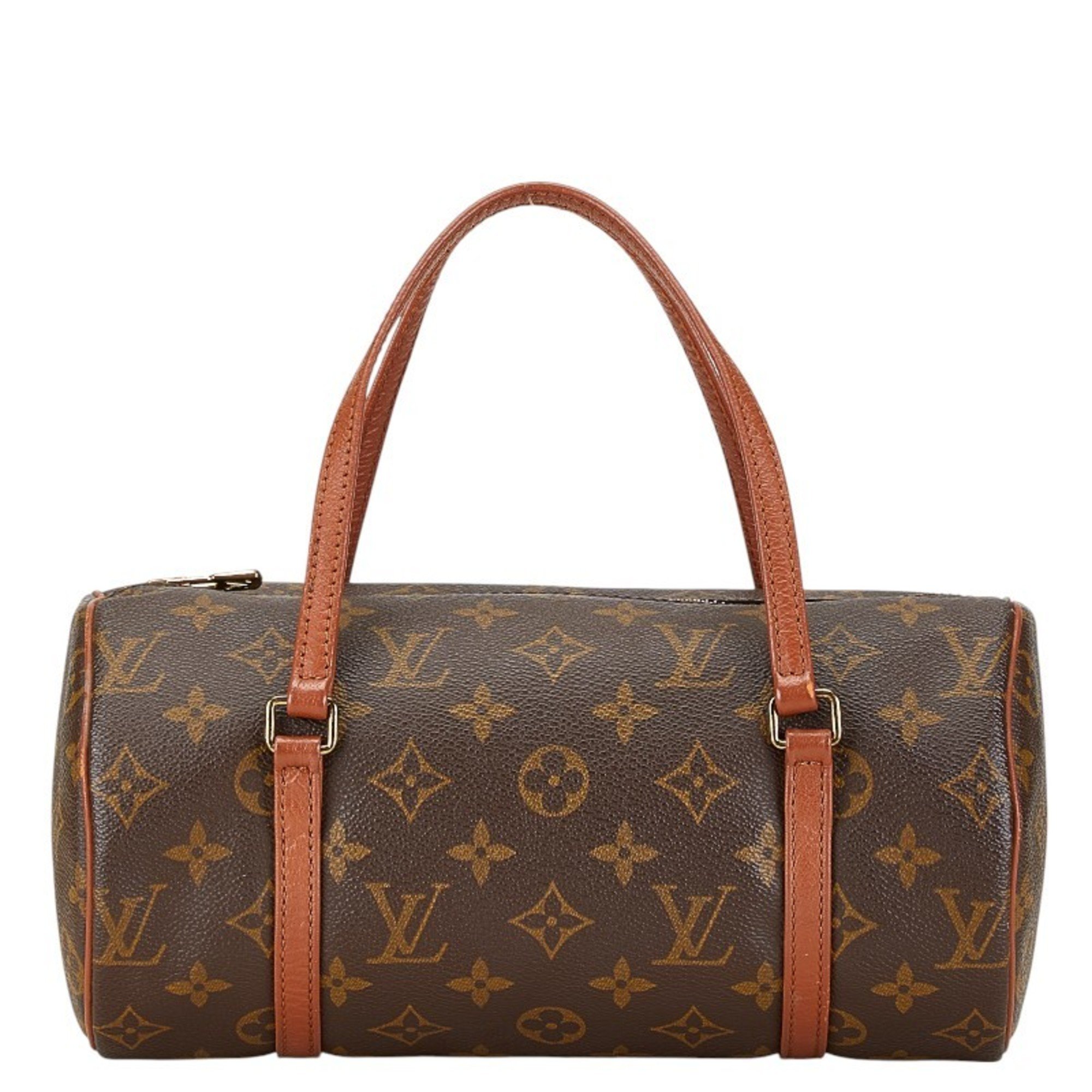 Louis Vuitton Monogram Papillon 26 Handbag M51366 Brown PVC Leather Women's LOUIS VUITTON