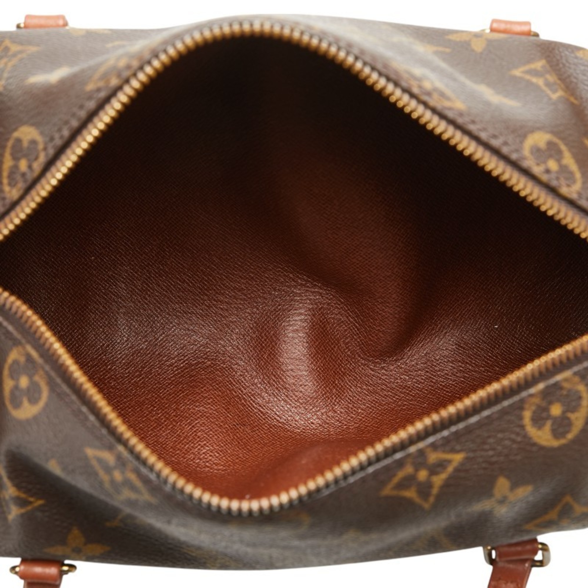 Louis Vuitton Monogram Papillon 26 Handbag M51366 Brown PVC Leather Women's LOUIS VUITTON