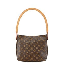 Louis Vuitton Monogram Looping MM Shoulder Bag Handbag M51146 Brown PVC Leather Women's LOUIS VUITTON