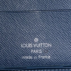 Louis Vuitton Epi Porte-Bie Compact Bi-fold Wallet M63555 Toledo Blue Leather Women's LOUIS VUITTON