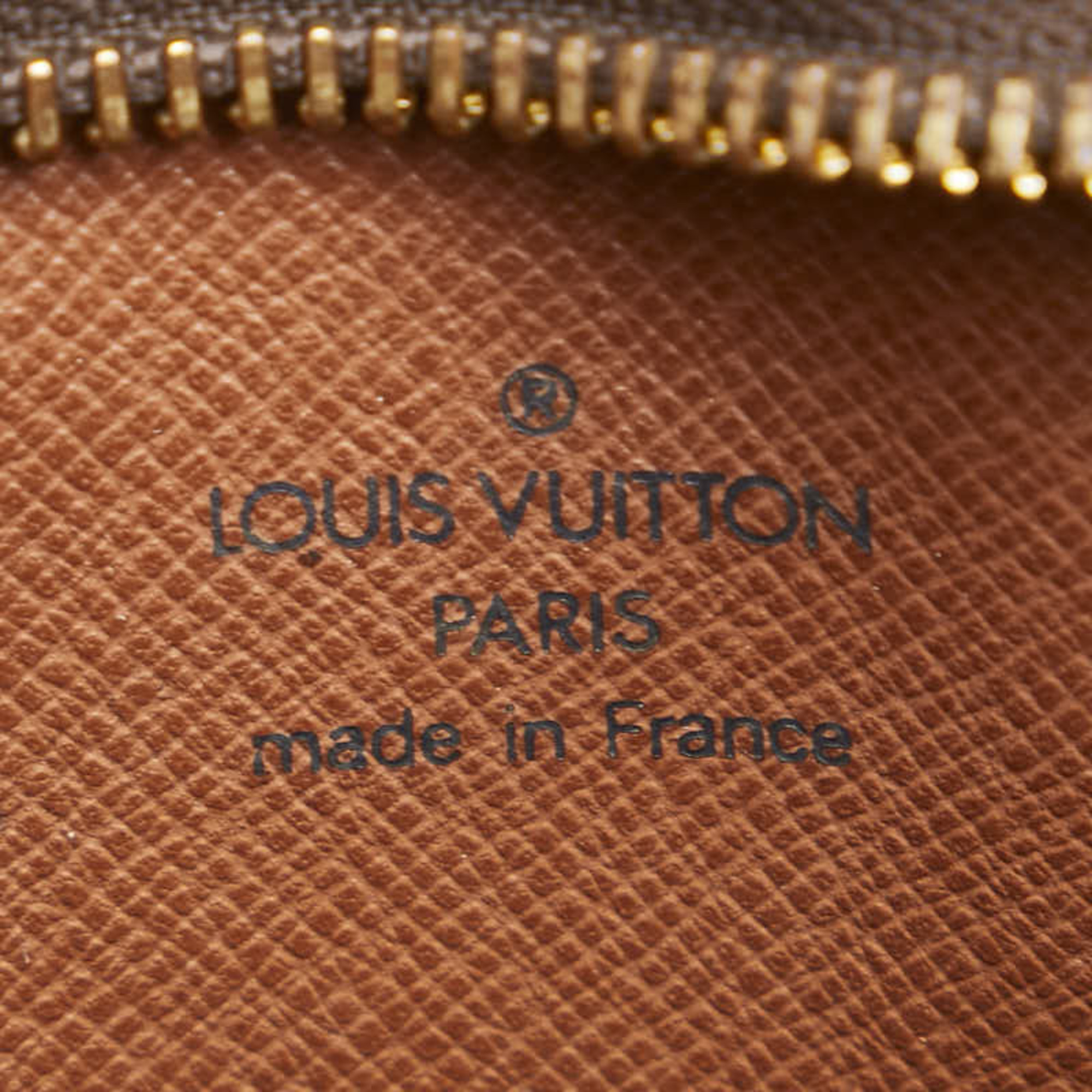 Louis Vuitton Monogram Drouot Shoulder Bag M51290 Brown PVC Leather Women's LOUIS VUITTON